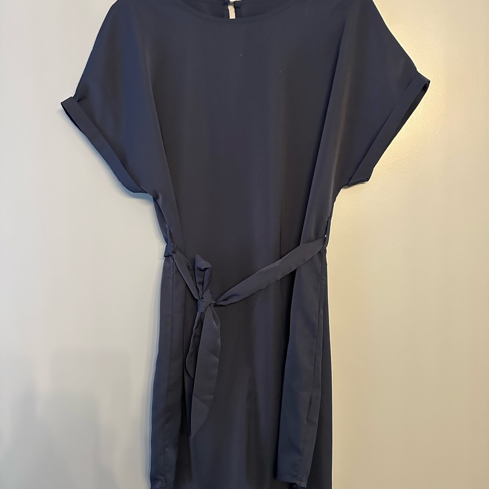 SHEIN Navy Shift Dress